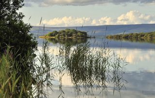 Lowering Lough Allen