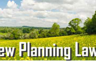 Welcoming proposed changes to planning laws