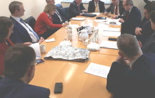 Meeting regarding roads and flooding in County Galway