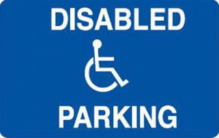 Increased fines for parking in disabled spaces