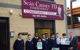 Visit by St Jarlath's College Students