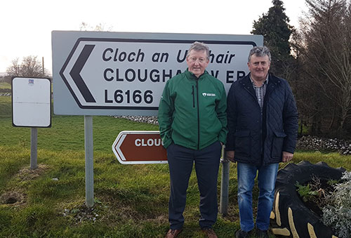 DANGEROUS JUNCTION AT CLOUGHANOVER MUST BE MADE SAFE