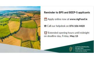 BEEF AND SUCKLER APPLICATION DEADLINES