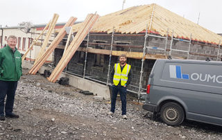 Sylane National School extension and All-Weather facility progressing