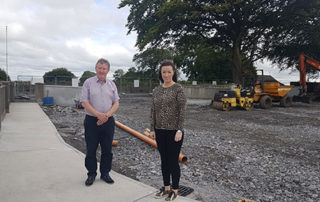CANNEY – Development works progressing at Brownsgrove National School