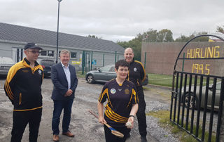 Welcome funding for a LEADER project for Sylane Hurling Club