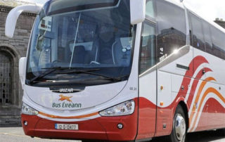 Challenges Bus Eireann and the National Transport Authority for removing public transport services in Loughrea.