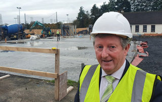 Construction progressing on Craughwell NS Extension