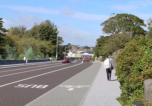 Bus corridor proposals from Claregalway to Galway City subject to another review