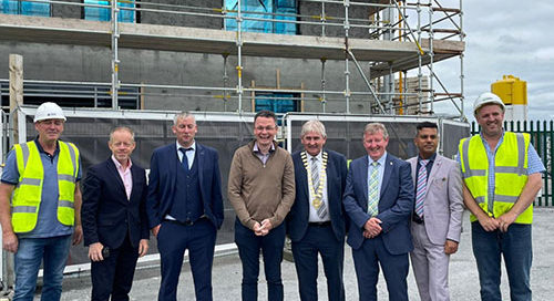 Construction progressing at the Office of Public Works (OPW) Regional office in Headford