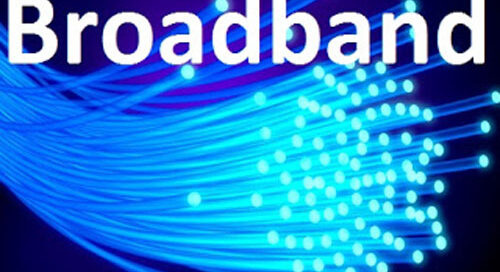 Roll out of Fiber optic Broadband needs to be accelerated to meet demand.