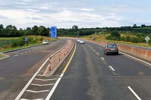 The closing of the lay-bys on motorways by TII