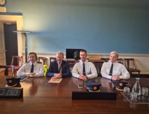 Minister Seán Canney meets with new Garda Commissioner Justin Kelly