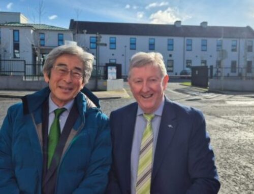 Minister Canney welcomes Ambassador Miyagawa Manabu to Tuam ahead of St Patrick’s Day visit to Japan   